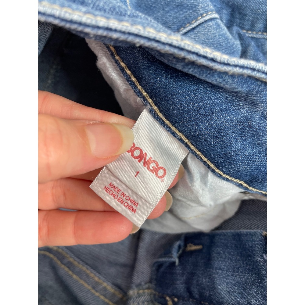 Junior’s Blue Bootcut Jeans - Bongo - Picture 6 of 11